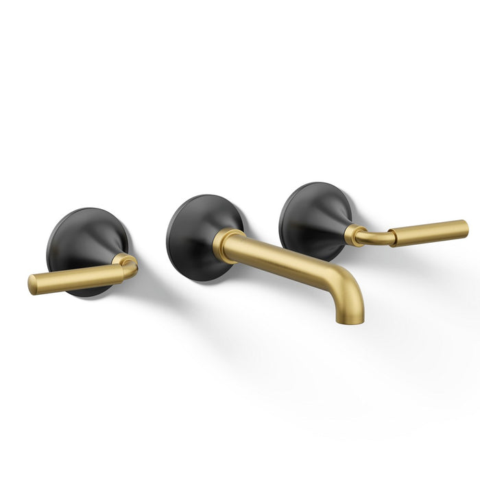 KOHLER K-T26439-4 Tone Wall-mount bathroom sink faucet trim, 1.2 gpm