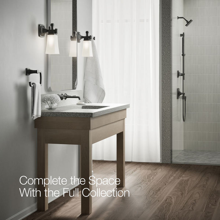 KOHLER K-T26439-4 Tone Wall-mount bathroom sink faucet trim, 1.2 gpm