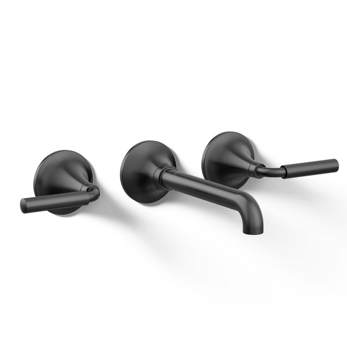 KOHLER K-T26439-4 Tone Wall-mount bathroom sink faucet trim, 1.2 gpm