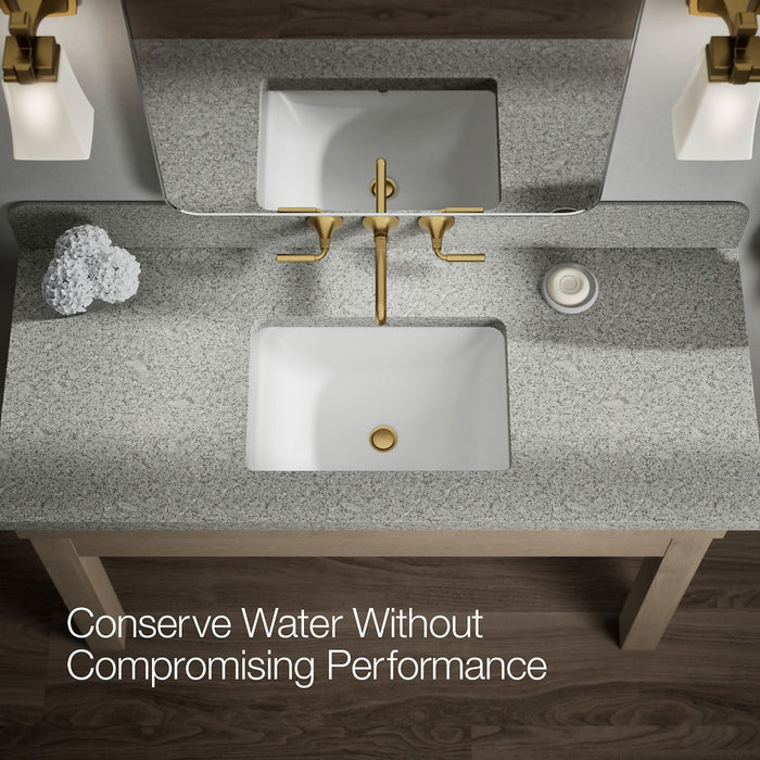 KOHLER K-T26439-4 Tone Wall-mount bathroom sink faucet trim, 1.2 gpm