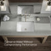 Kohler K-T26439-4 Tone Wall-mount bathroom sink faucet trim, 1.2 gpm