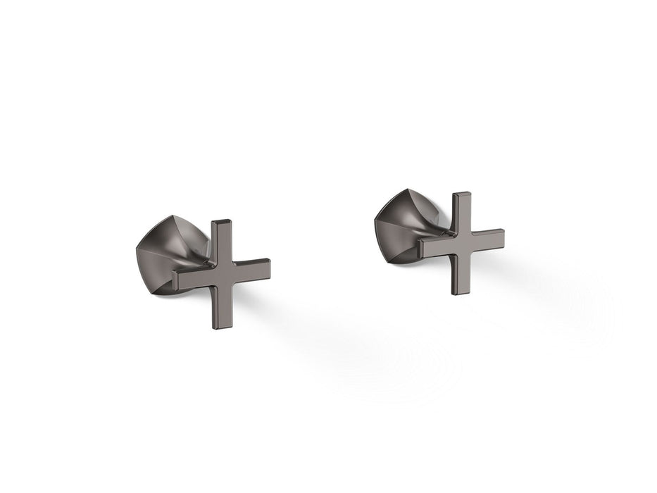 KOHLER K-T27013-3 Occasion Wall-mount bathroom sink faucet Cross handle trim, 1.2 gpm