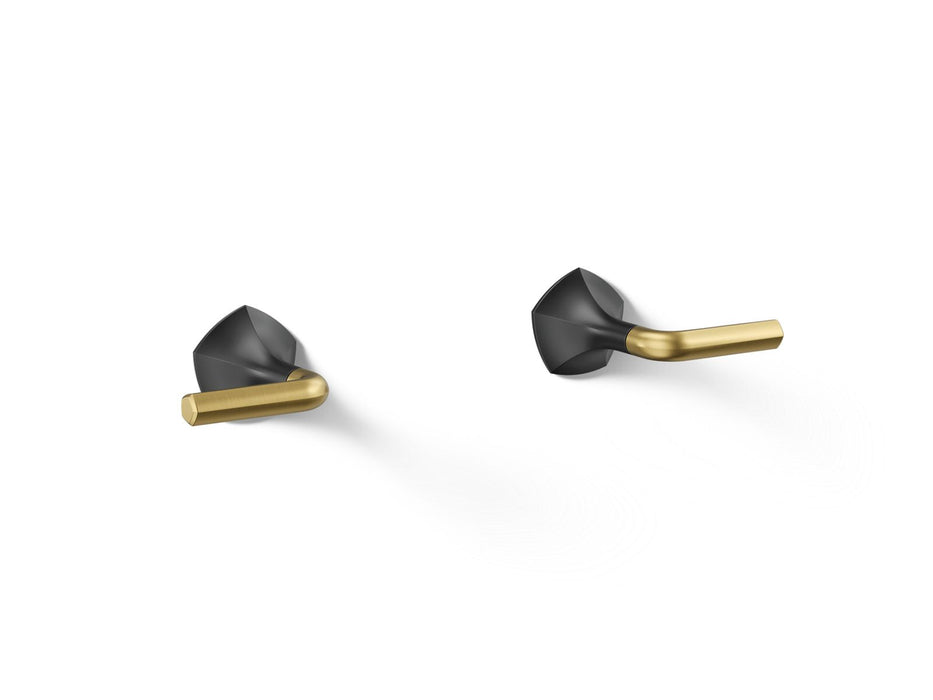 KOHLER K-T27013-4 Occasion Wall-mount bathroom sink faucet Lever handle trim, 1.2 gpm
