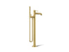 KOHLER K-T27025-4 Occasion Floor-mount bath filler trim with handshower