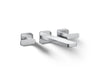 Kohler K-T27120-4 Parallel Wall-mount bathroom sink faucet trim, 1.2 gpm