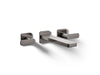 KOHLER K-T27120-4 Parallel Wall-mount bathroom sink faucet trim, 1.2 gpm