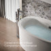 Kohler K-T27408-4 Riff Floor-mount bath filler trim with handshower
