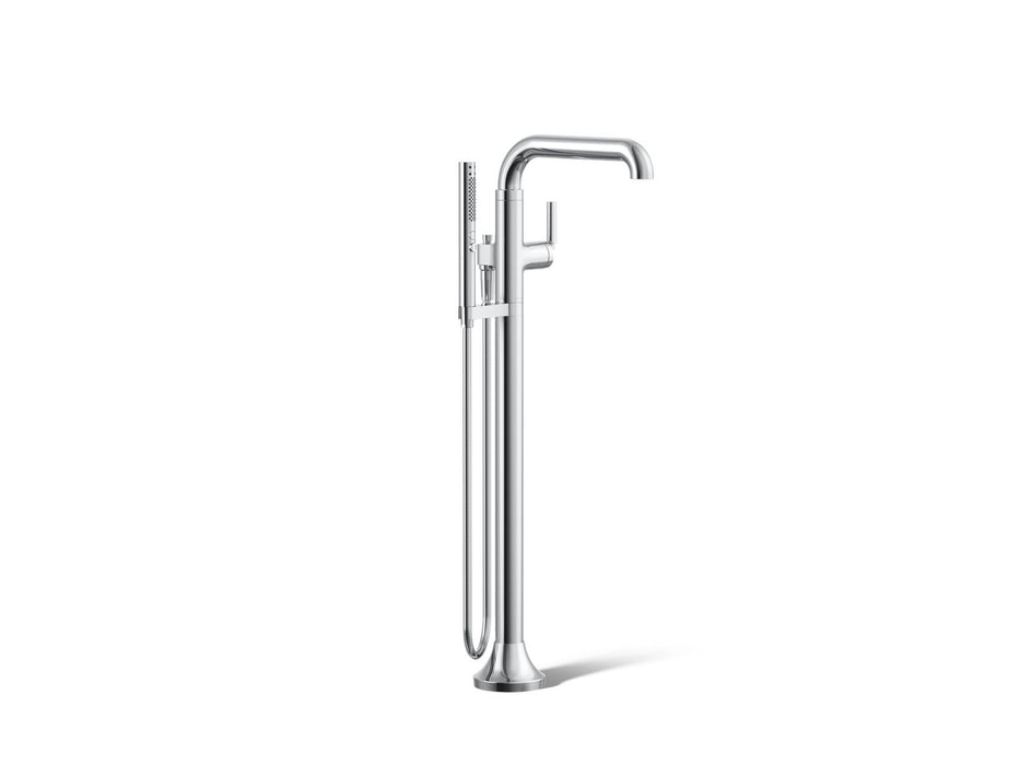 Kohler K-T27424-4 Tone Floor-mount bath filler trim with handshower
