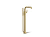 KOHLER K-T27424-4 Tone Floor-mount bath filler trim with handshower