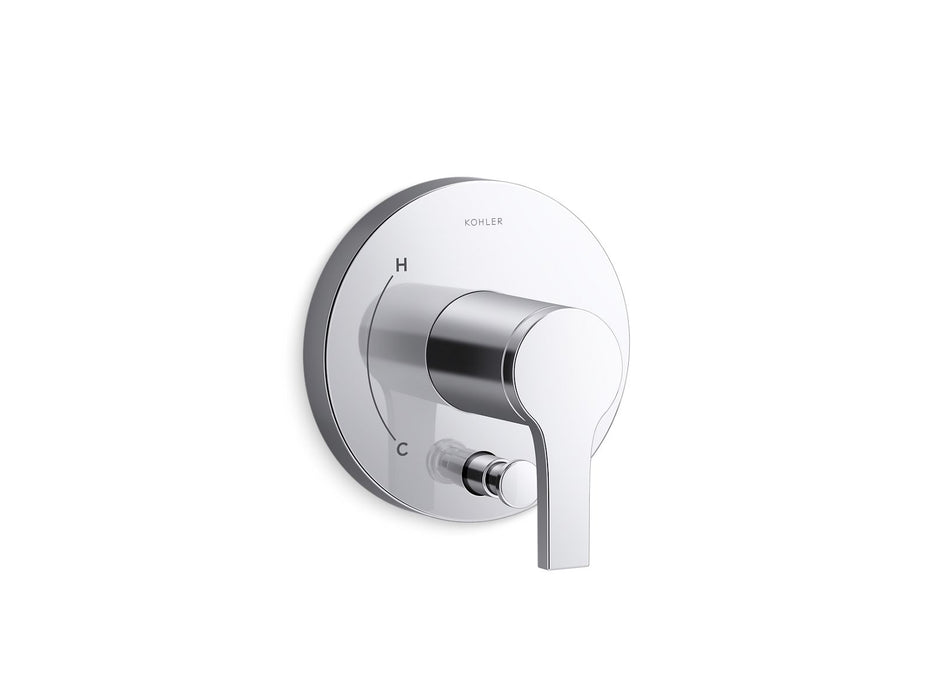 KOHLER K-T35325-4 Elate Rite-Temp valve trim with diverter