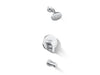 Kohler K-T35327-4G Elate Rite-Temp bath and shower trim kit with push-button diverter, 1.75 gpm