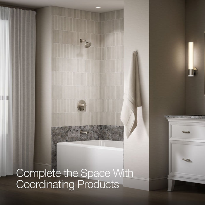 Kohler K-T35327-4G Elate Rite-Temp bath and shower trim kit with push-button diverter, 1.75 gpm