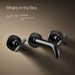 Kohler K-T35909-3 Castia by Studio McGee Wall-mount bathroom sink faucet trim, 1.2 gpm