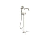 Kohler K-T35924-4 Castia by Studio McGee Floor-mount bath filler trim with handshower