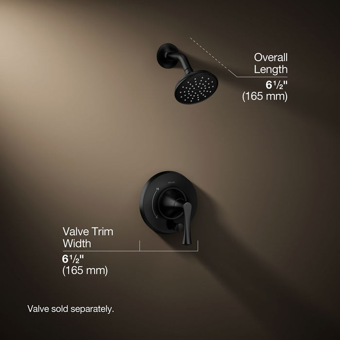 3/4 view of product with dimensions