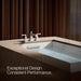 Kohler K-T428-4V Memoirs Deck-mount bath faucet trim with diverter