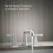 Kohler K-T467-4V Memoirs Deck-mount bath faucet handle trim