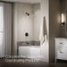 Kohler K-T49979-4L Pitch Rite-Temp bath and shower trim kit with push-button diverter, without showerhead