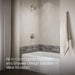 Kohler K-T49979-4L Pitch Rite-Temp bath and shower trim kit with push-button diverter, without showerhead