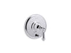 Kohler K-T72768-4 Artifacts Rite-Temp valve trim with push-button diverter and lever handle