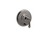 Kohler K-T72768-4 Artifacts Rite-Temp valve trim with push-button diverter and lever handle
