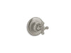 Kohler K-T72770-3 Artifacts MasterShower transfer valve trim with cross handle