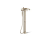 Kohler K-T72790-9M Artifacts Floor-mount bath filler trim with handshower