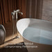 Kohler K-T72790-9M Artifacts Floor-mount bath filler trim with handshower
