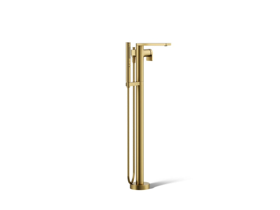 KOHLER K-T73087-4 Composed Floor-mount bath filler trim with handshower