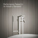 KOHLER K-T73087-4 Composed Floor-mount bath filler trim with handshower, vibrant polished nickel - view 5