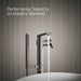 Kohler K-T73087-4 Composed Floor-mount bath filler trim with handshower