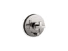 Kohler K-T73117-3 Composed Rite-Temp valve trim with push-button diverter and cross handle