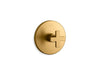 Kohler K-T73133-3 Composed MasterShower temperature control valve trim with cross handle