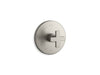 Kohler K-T73133-3 Composed MasterShower temperature control valve trim with cross handle