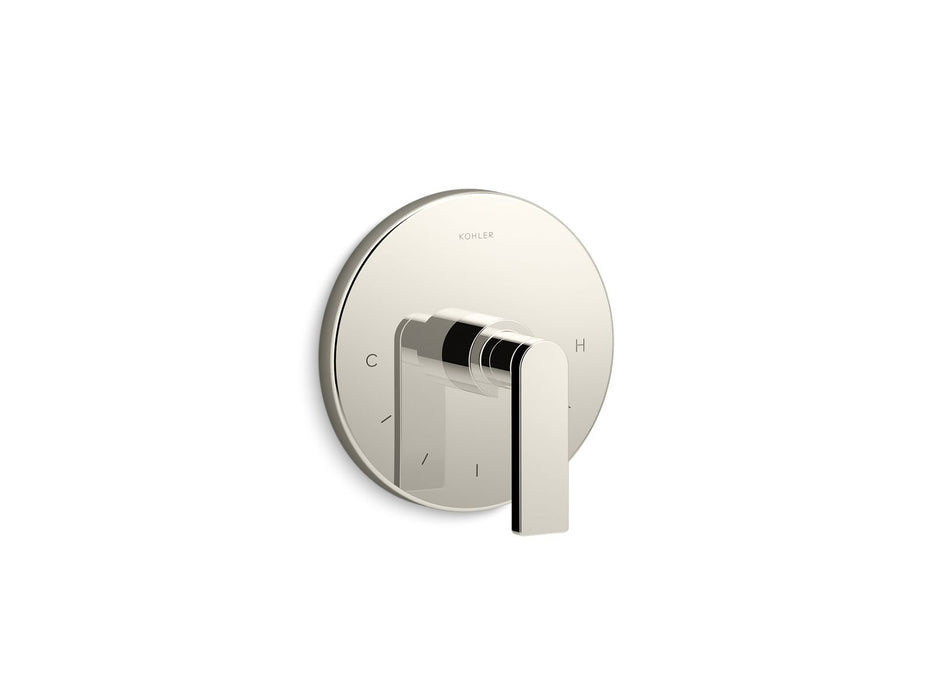 KOHLER K-T73133-4 Composed MasterShower temperature control valve trim with lever handle