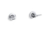 Kohler K-T7744-4 Triton Wall-mount valve trim with lever handles, requires valve