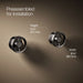 Kohler K-T77981-9 Components Wall-mount bathroom sink faucet Industrial handle trim