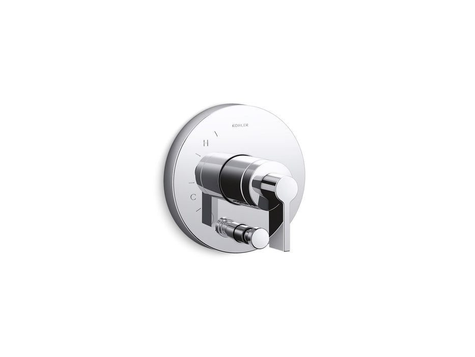 KOHLER K-T78016-4 Components Rite-Temp valve trim with Lever handle and diverter