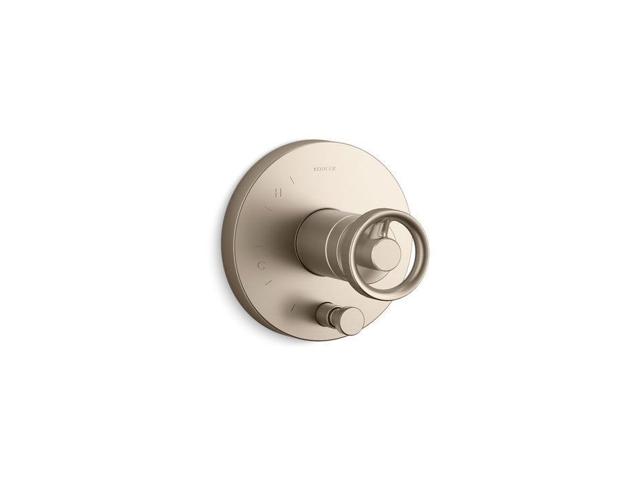 KOHLER KOHLER K-T78016-9 Components Rite-Temp valve trim with Industrial handle and diverter