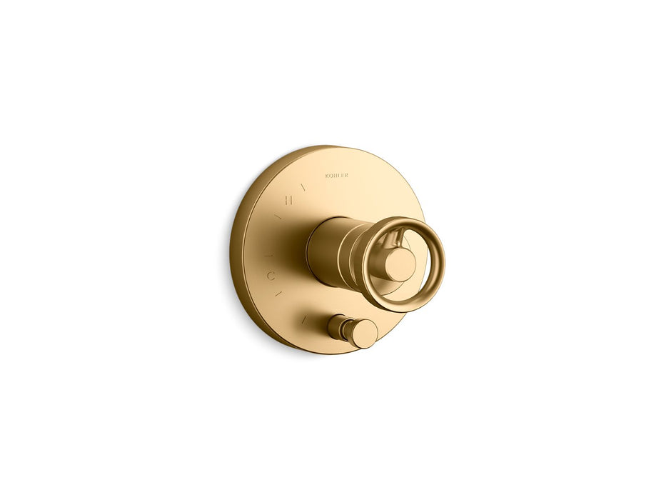 KOHLER KOHLER K-T78016-9 Components Rite-Temp valve trim with Industrial handle and diverter