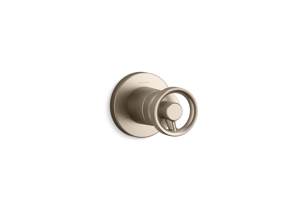 Kohler K-T78026-9 Components MasterShower transfer valve trim with Industrial handle
