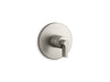 Kohler K-T78027-4 Components MasterShower temperature control valve trim with Lever handle