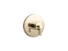 Kohler K-T78027-4 Components MasterShower temperature control valve trim with Lever handle