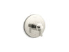 Kohler K-T78027-4 Components MasterShower temperature control valve trim with Lever handle