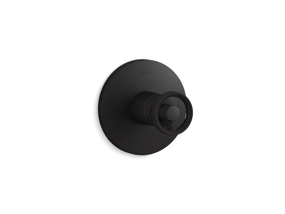 Kohler K-T78027-9 Components MasterShower temperature control valve trim with Industrial handle