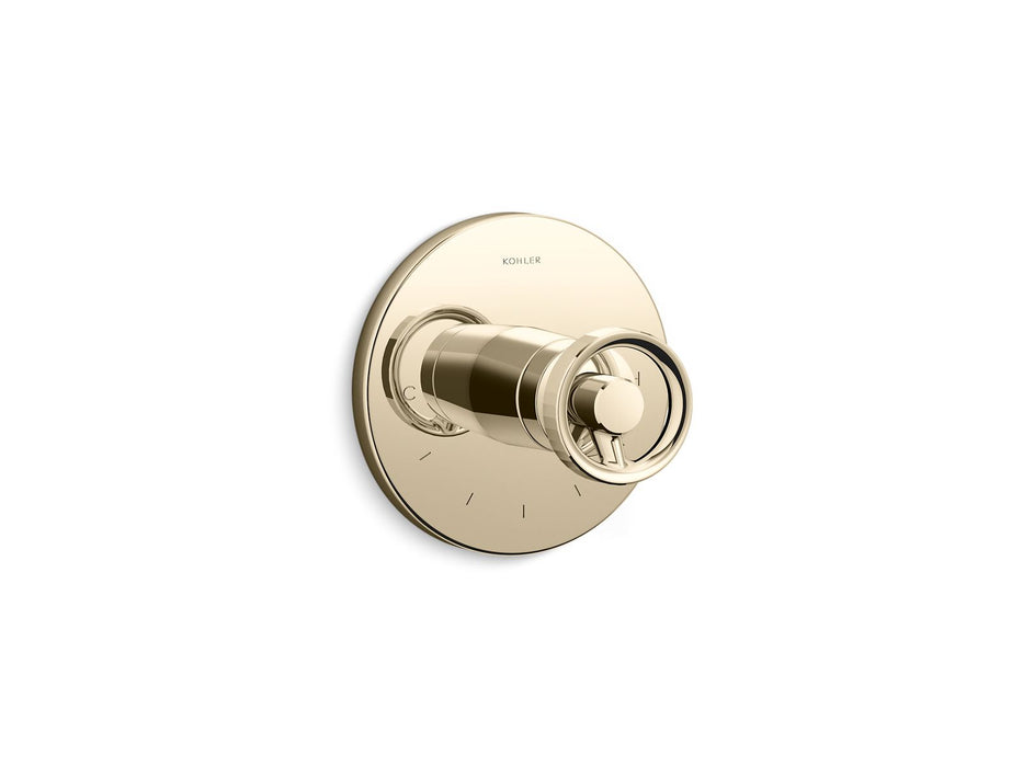 Kohler K-T78027-9 Components MasterShower temperature control valve trim with Industrial handle