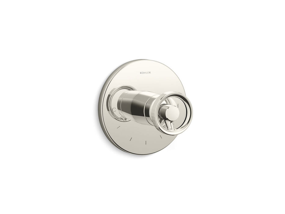 Kohler K-T78027-9 Components MasterShower temperature control valve trim with Industrial handle