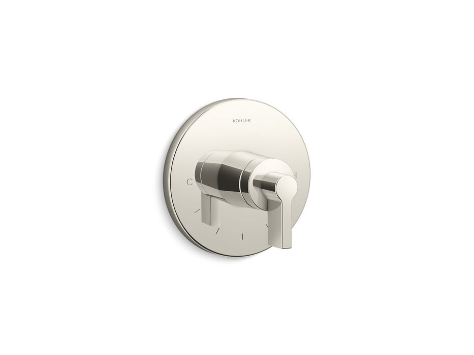 KOHLER K-T78027-4 Components MasterShower temperature control valve trim with Lever handle