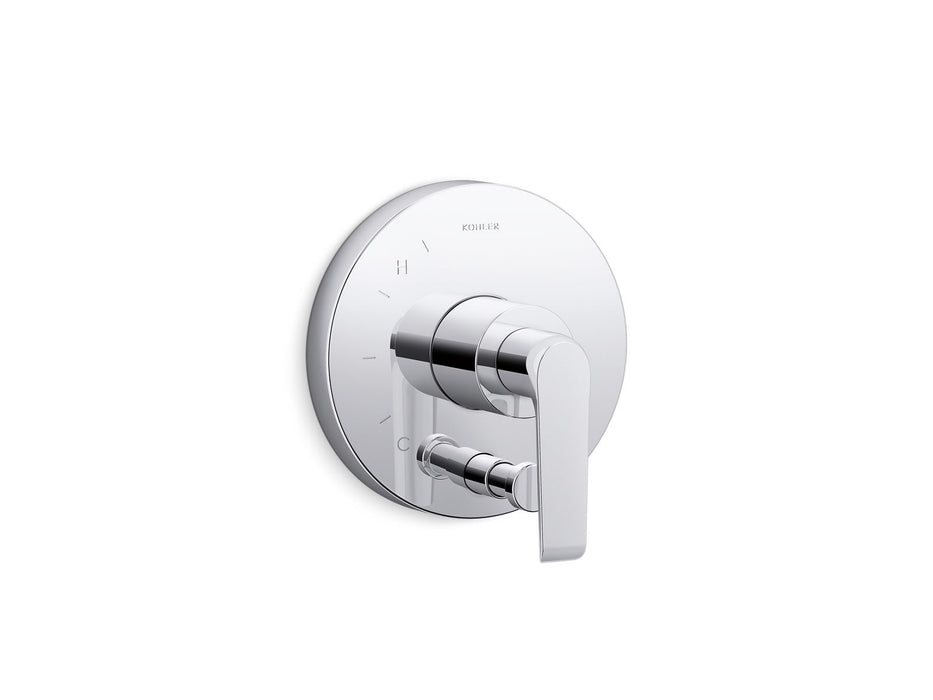 Kohler K-T97019-4 Avid Rite-Temp valve trim with push-button diverter