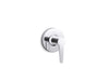 Kohler K-T97091-4 Pitch MasterShower transfer valve trim with lever handle